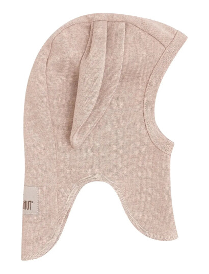 Huttelihut Balaclava Ears Cotton Rib   Beige   40\0 3M