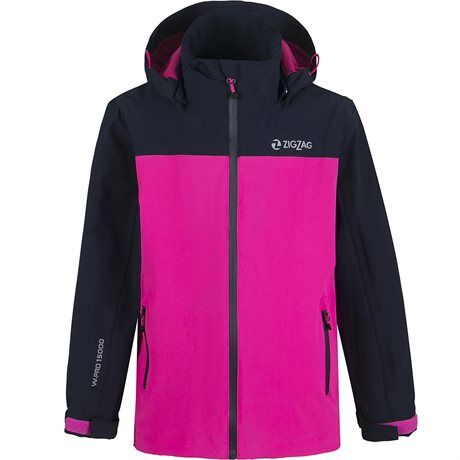 ZigZag Bloomer AWG W-PRO 15000 jakke, barn Pink Glo 5 år