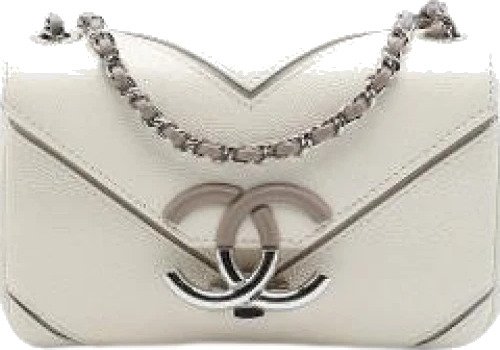 Chanel Vintage Dame Pre owned Hvit ONE SIZE, Chanel Vintage Dame Pre owned Hvit ONE SIZE,