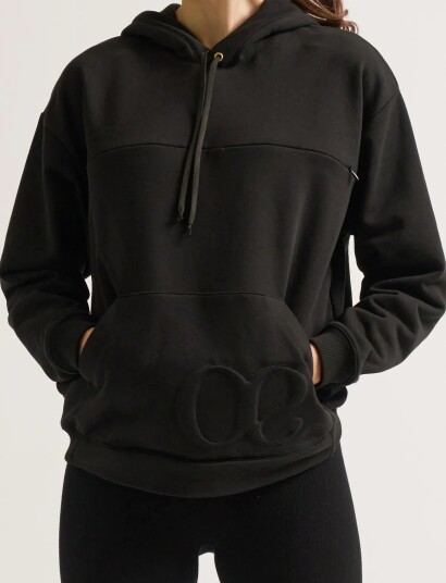 Cache Coeur Maternity And Nursing Hoodie American Fleece Boston Black XL Cache Coeur Maternity And Nursing Hoodie American Fleece Boston Black XL