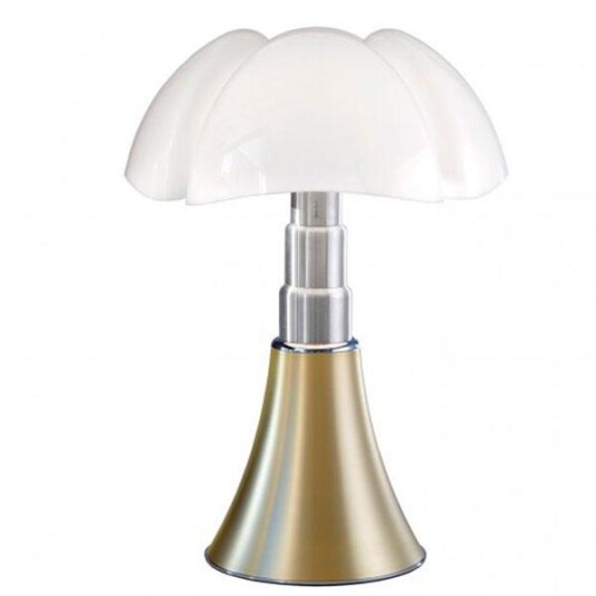 Martinelli Luce Pipistrello Bordlampe 1965 Messing