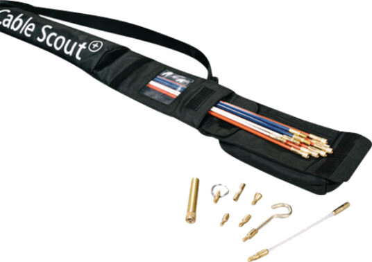 HellermannTyton Trekkeutsyr Cable Scout CS Deluxe-Sett - 8806701