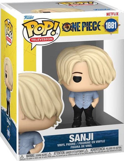 Funko POP! One Piece Sanji Figur - Samlerobjekt i Utstillingsboks