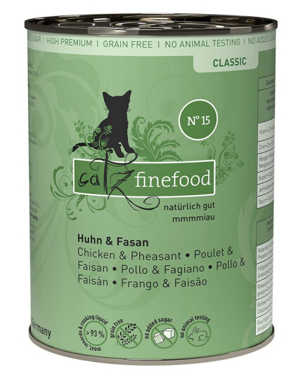 Catz Finefood Bokser 6 X 400 G Kylling & Fasan