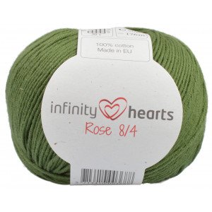 Infinity Hearts Rose 8/4 Garn Unicolor 163 Mørkegrønn