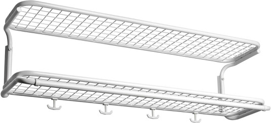 Essem Design Classic 650 Hatthylla Vit/vit 60 Cm Hattehyller Og Skohyller Gunnar Bolin Hvit Metall/plast