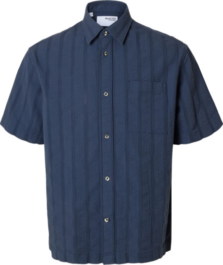 Selected Homme Herre Skjorter Blå XL,