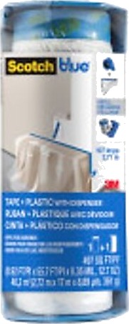 3m maskeringsfolie i dispenser med maskeringstape 270cmx17m 3m maskeringsfolie i dispenser med maskeringstape 270cmx17m