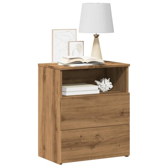 Nattbord artisan eik 50x32x60 cm konstruert tre 8721158439192