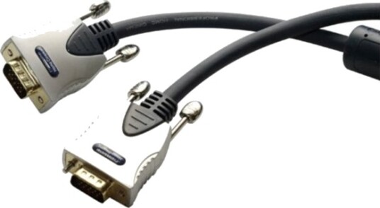 Shiverpeaks Sp-Professional, 15 M, Vga (D-Sub), Vga (D-Sub), Hankjønn, Hankjønn, Blå, Kromfarget
