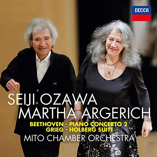 Martha Argerich, Seiji Ozawa Beethoven: Piano Concerto 2 / Grie Holberg Suite CD