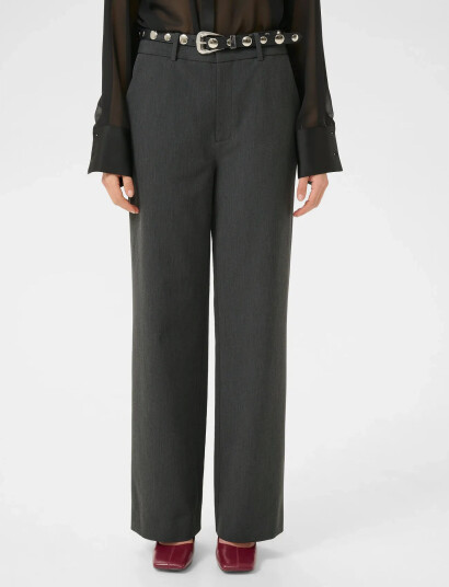 Gestuz Gzerle Mw Pants - Grey - 38 Gestuz Gzerle Mw Pants - Grey - 38