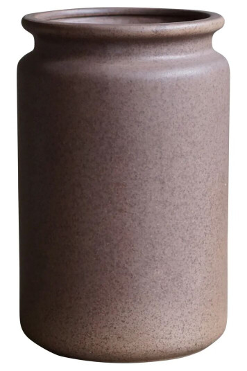 DBKD Pure krukke brun Large Ø16 cm DBKD Pure krukke brun Large Ø16 cm