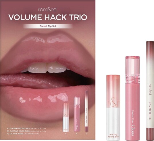 rom&nd Rom&Nd Volume Hack Trio Sweet Fig Set MULTI-COLORED One Size