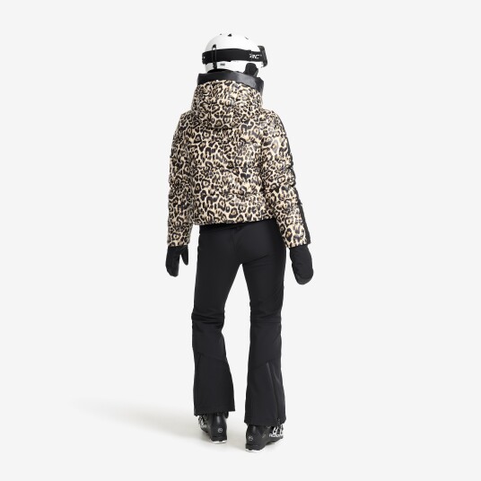 Skalljakke Turjakke & Vindjakke Raise Puffer Ski Jacket Dame Black/Dijon Størrelse:XS Skalljakke Turjakke & Vindjakke Raise Puffer Ski Jacket Dame Black/Dijon Størrelse:XS