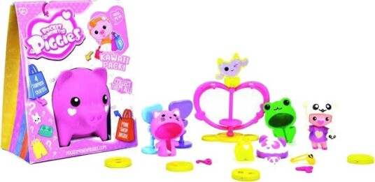 Boti Pocket Money Piggies Kawaii Sparebøsse og Lekesett Fra 4 år