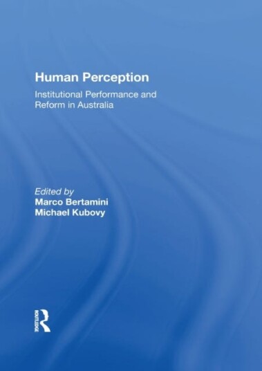 Human Perception Av Marco Bertamini, Michael Kubovy