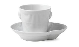 Royal Copenhagen White Elements espressokopp 10 cl