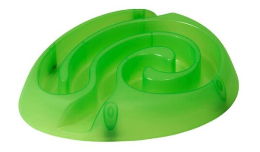 Buster Dogmaze Mini Slow Feeder Matskål (Flere Farger) Limegrønn