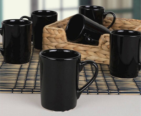 Kaffeservering 6- pk - Svart