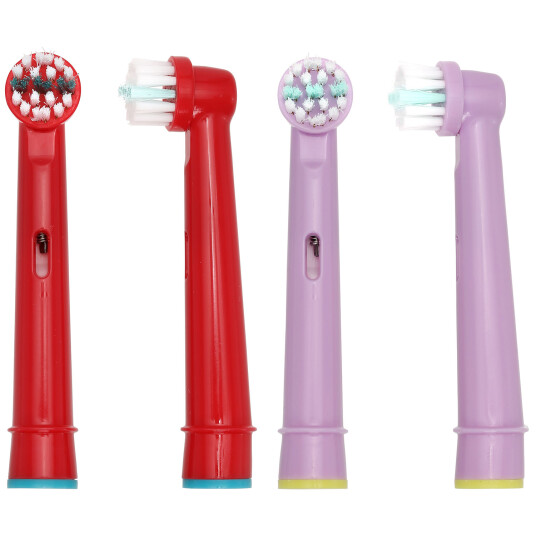 Power Kids Børstehoder For barn Oral-B kompatibel RØD/ROSA Power Kids Børstehoder For barn Oral-B kompatibel RØD/ROSA