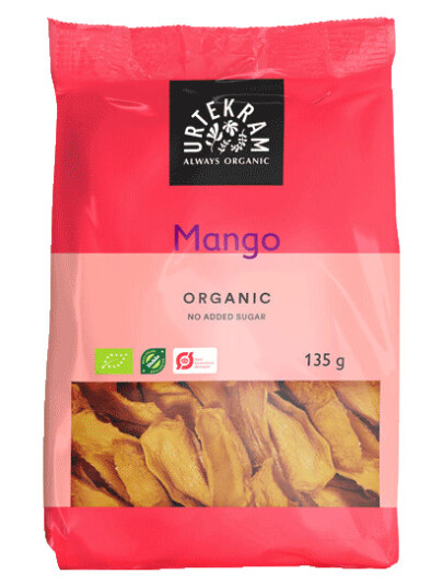 Soltørket Mango 135 g OS
