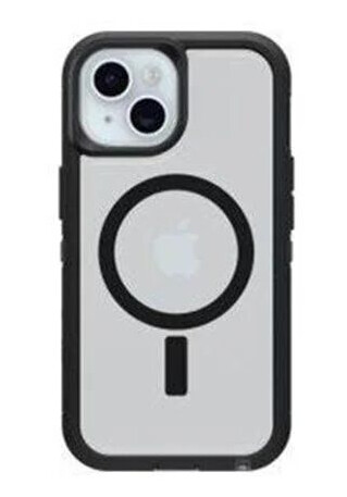 OtterBox Defender XT Mobildeksel for iPhone 13/14/15/16e MagSafe, Transparent/Svart