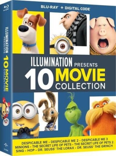Illumination Presents: 10Movie Collection Bluray