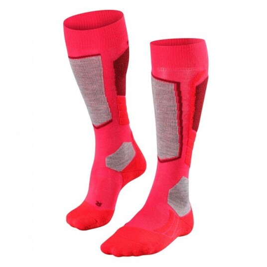 Falke SK2 Wool Skisokker Dame Rose Falke SK2 Wool Skisokker Dame Rose