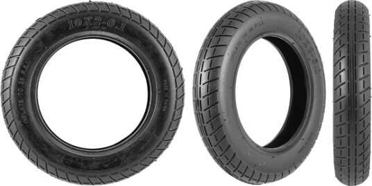 Dekk til ElSparkesykkel 10"x 2,00" Dekk til ElSparkesykkel 10"x 2,00"