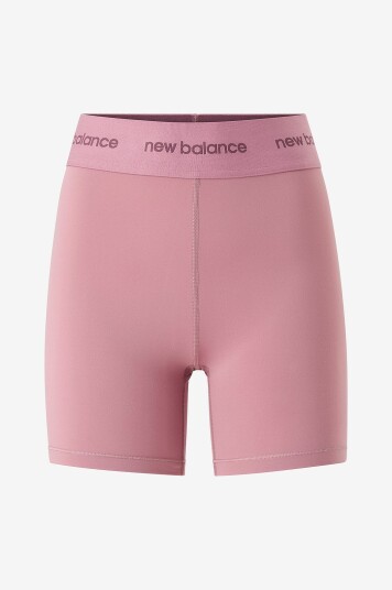 New Balance Treningsshorts Sleek 5 Inch High Rise Biker Short Rosa