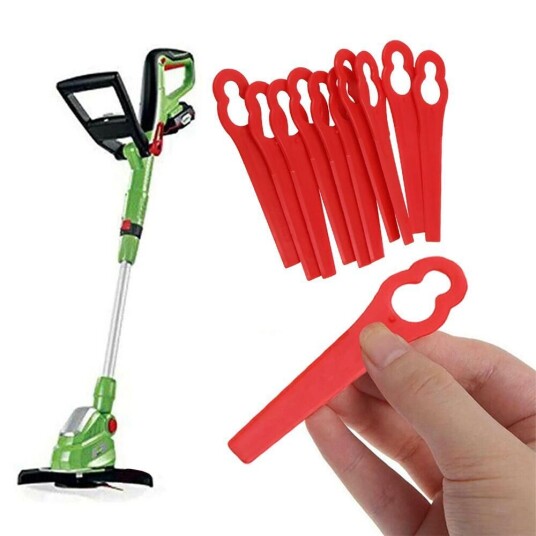10-Pak Trimmerblader - Kniver til gresstrimmer