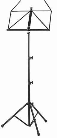 Nomad NSB 1305 Music Stand notestativ sort med bærebag.
