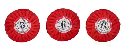 Roger & Gallet Gingembre Rouge Giftset 300 g Soap Bar 3x100gr