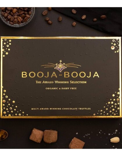 Booja Booja Selection   Assorterte Sjokoladetrøfler med Forskjellige Smaker 184 gram