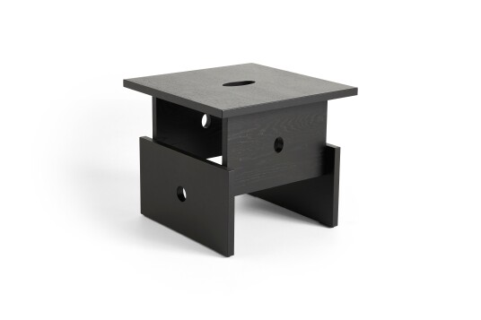 HAY Wood Box Salongbord Sort Eik