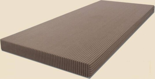 Madrasstrekk Bomull 13cm Recticel Lys Brun 120x200