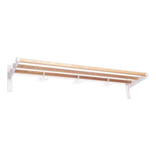 Essem Design Nostalgi Hattehylle / Skohylle 100 cm Hvit / Ask