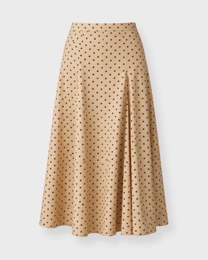 Max Mara Dame Skjørt Beige M,