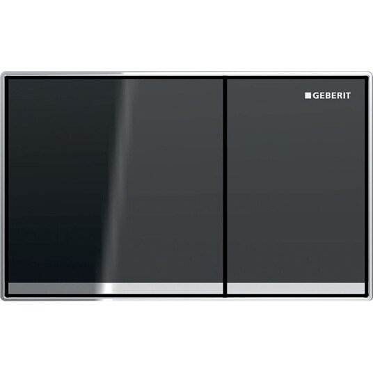 Geberit Omega60 Betjeningsplate Lava/Speilet/Krom Geberit Omega60 Betjeningsplate Lava/Speilet/Krom