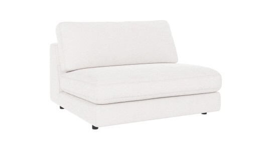 Rowico Home Duncan 1,5 seters modul Hvit Bobby 1 112 x 103 x 78 cm Hvit