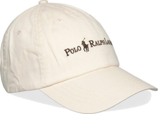 Polo Ralph Lauren 16/1 Twill Classic Sport Cap   Cream   ONE SIZE