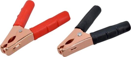 AMiO 01733 Batterilader krokodilleklemmer