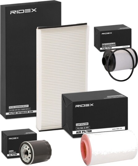Filtersett RIDEX 4055F29417