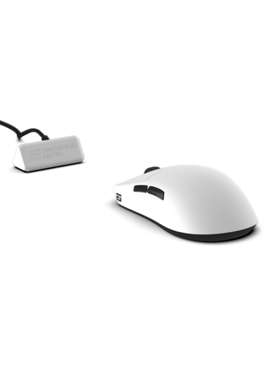 Endgame Gear OP1w 4K V2 Gamingmus Trådløs Hvit 30.000 DPI