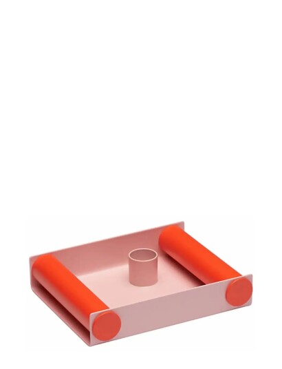Design Letters Ray Candle Holder   Pink   15X12X3.2CM