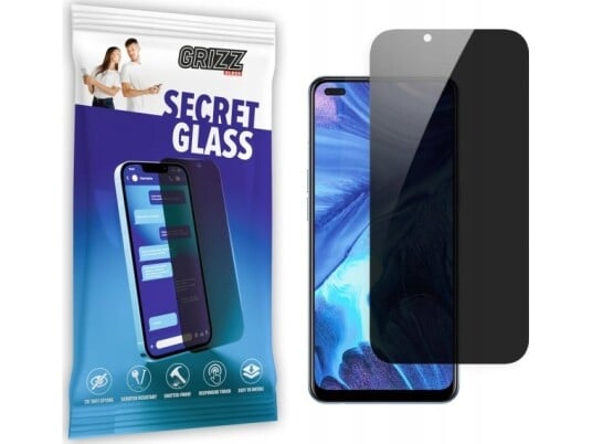 Grizzglass Grizzglass Secretglass Oppo Reno 4 Personvernglass