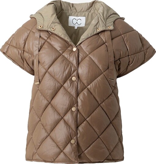 Coster Copenhagen Jakke Short Quilted Grønn