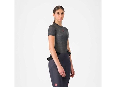 Castelli Medio kortermet svetteundertrøye melange gray dame