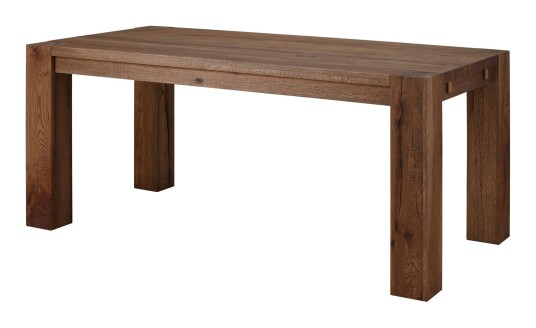 Loft24 Mickey Spisebord Røkt Villek - 200x100 Unoliving 1743932-01-0 1743933-02-0